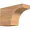 Ekena Millwork Huntington Smooth Rafter Tail, Western Red Cedar, 5 1/2"W x 10"H x 16"L RFT06X10X16HUN00SWR - alternate 1